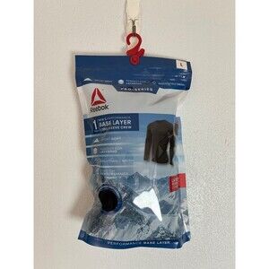 reebok men thermal Long Sleeve large camping gear